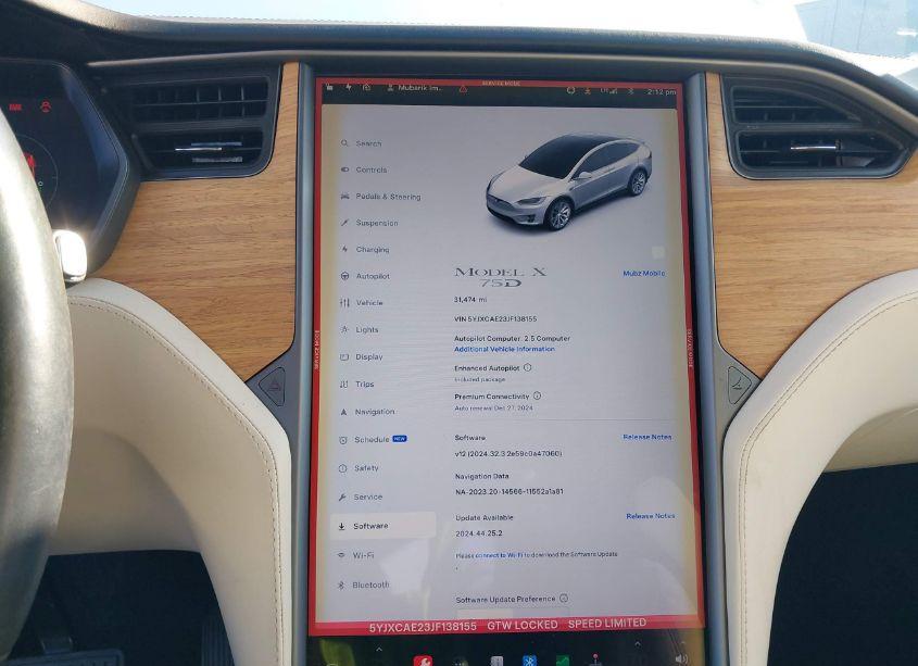 Photo 18 of 2018 Tesla Model X 100D/75D/P100D (VIN 5YJXCAE23JF138155)