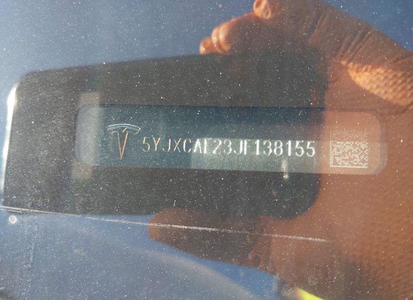 Photo 9 of 2018 Tesla Model X 100D/75D/P100D (VIN 5YJXCAE23JF138155)