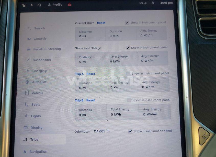 Photo 7 of 2016 Tesla Model X 60D/70D/75D/90D (VIN 5YJXCAE25GF004319)