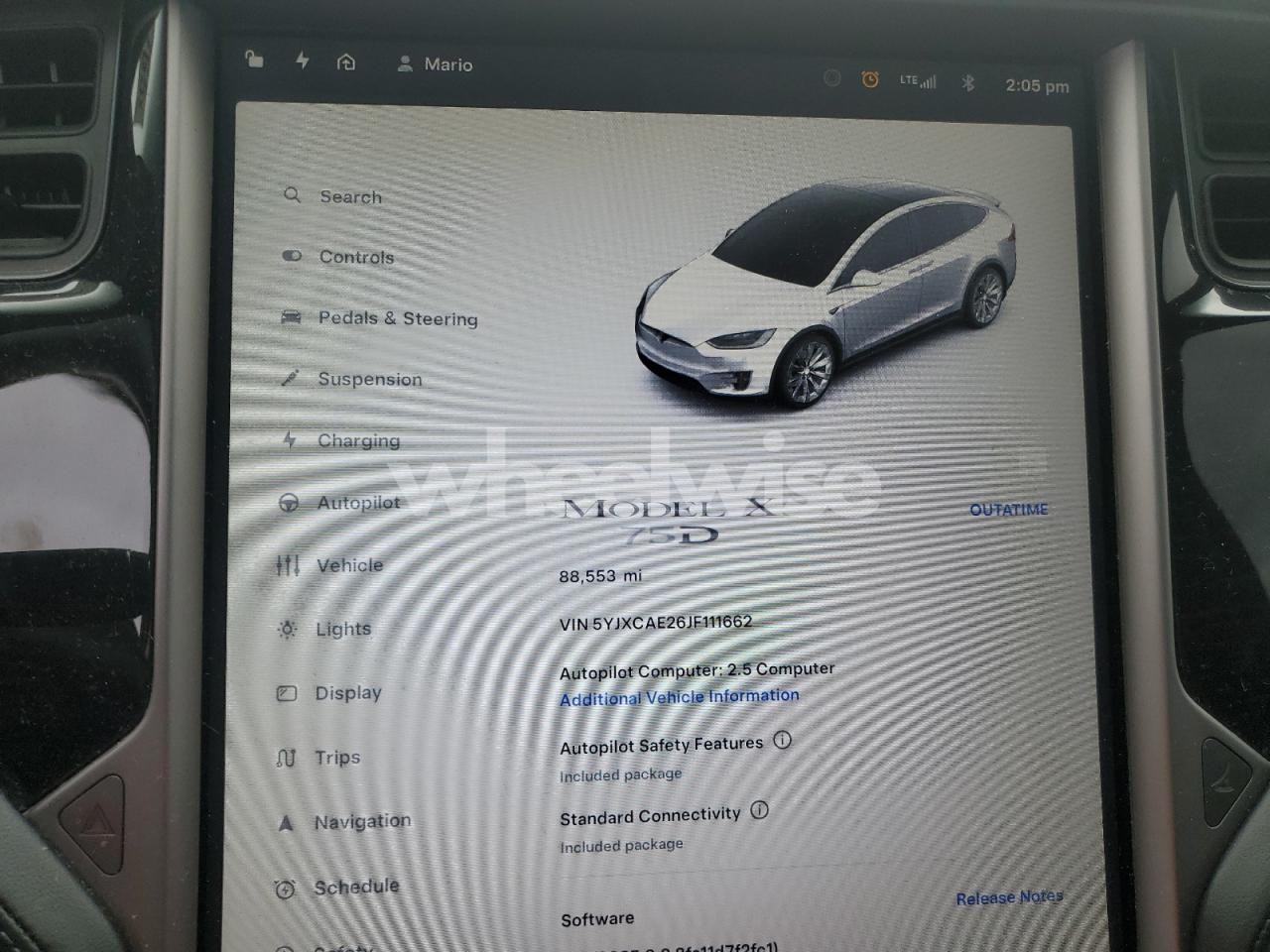 Photo 9 of 2018 TESLA MODEL X (VIN 5YJXCAE26JF111662)