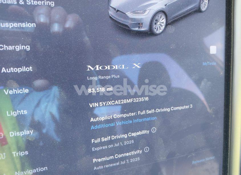 Photo 15 of 2021 Tesla Model X LONG RANGE DUAL MOTOR ALL-WHEEL DRIVE/LONG RANGE PLUS DUAL MOTOR ALL-WHEEL DRIVE (VIN 5YJXCAE28MF323516)