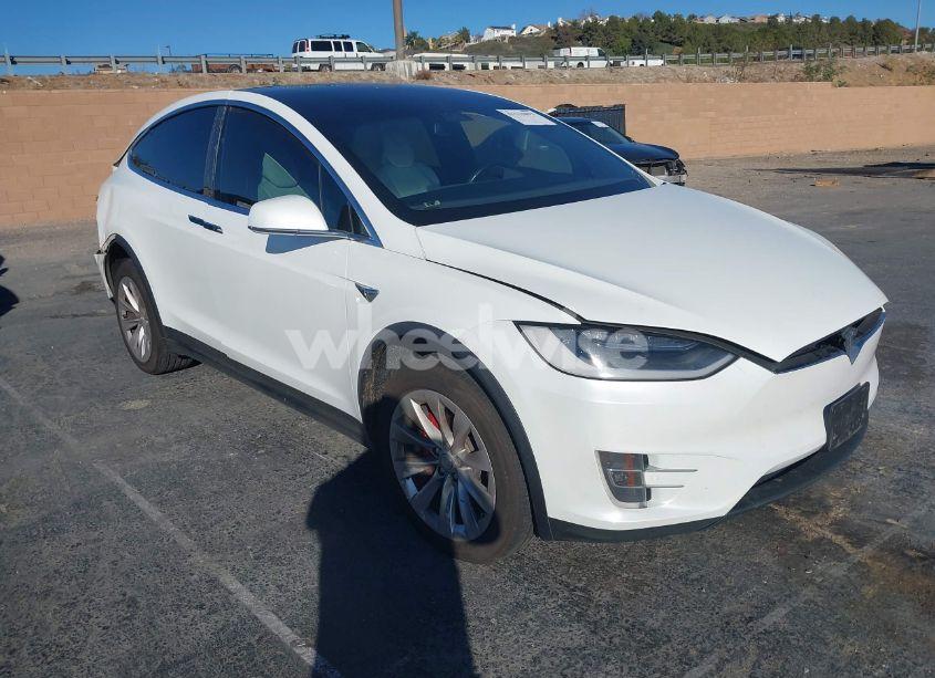 2017 Tesla Model X P100D (VIN 5YJXCAE40HF041572) main photo