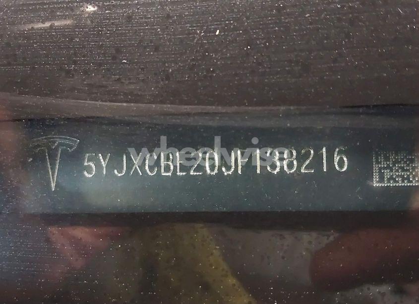 Photo 19 of 2018 Tesla Model X 100D/75D/P100D (VIN 5YJXCBE20JF138216)