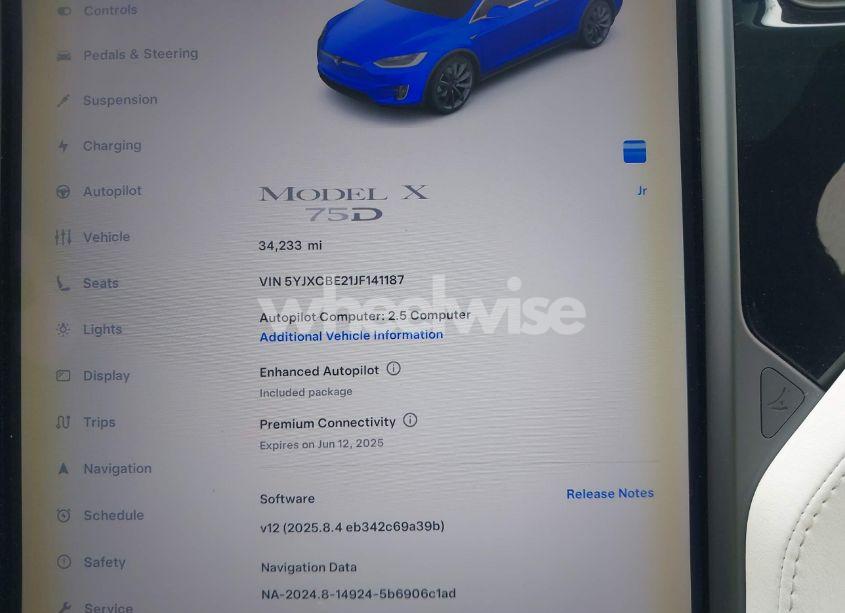 Photo 7 of 2018 Tesla Model X (VIN 5YJXCBE21JF141187)