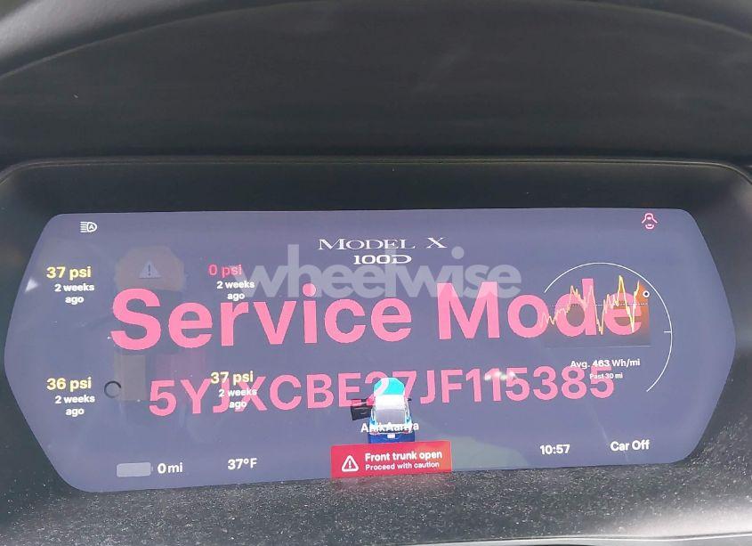 Photo 17 of 2018 Tesla Model X 100D/75D/P100D (VIN 5YJXCBE27JF115385)