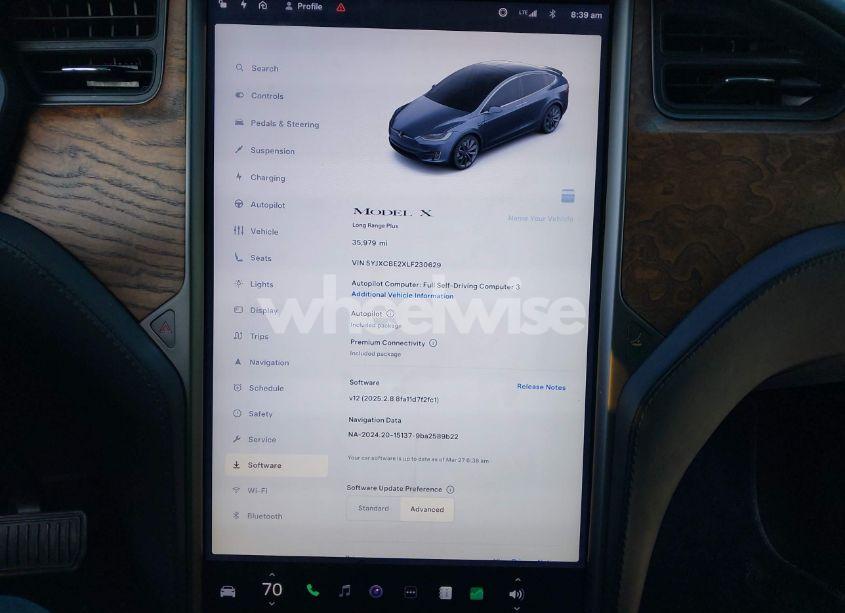 Photo 18 of 2020 Tesla Model X LONG RANGE DUAL MOTOR ALL-WHEEL DRIVE/LONG RANGE PLUS DUAL MOTOR ALL-WHEEL DRIVE (VIN 5YJXCBE2XLF230629)
