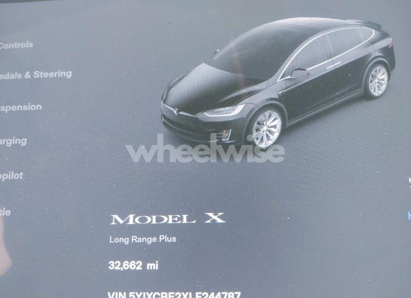 Photo 7 of 2020 Tesla Model X LONG RANGE DUAL MOTOR ALL-WHEEL DRIVE/LONG RANGE PLUS DUAL MOTOR ALL-WHEEL DRIVE (VIN 5YJXCBE2XLF244787)
