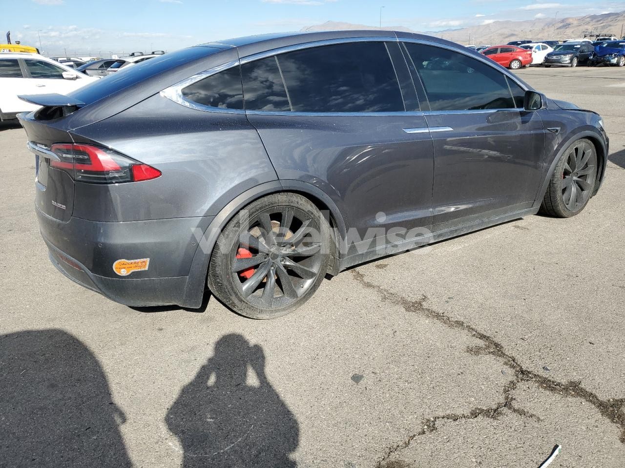 Photo 3 of 2020 TESLA MODEL X N/A (VIN 5YJXCBE45LF301043)