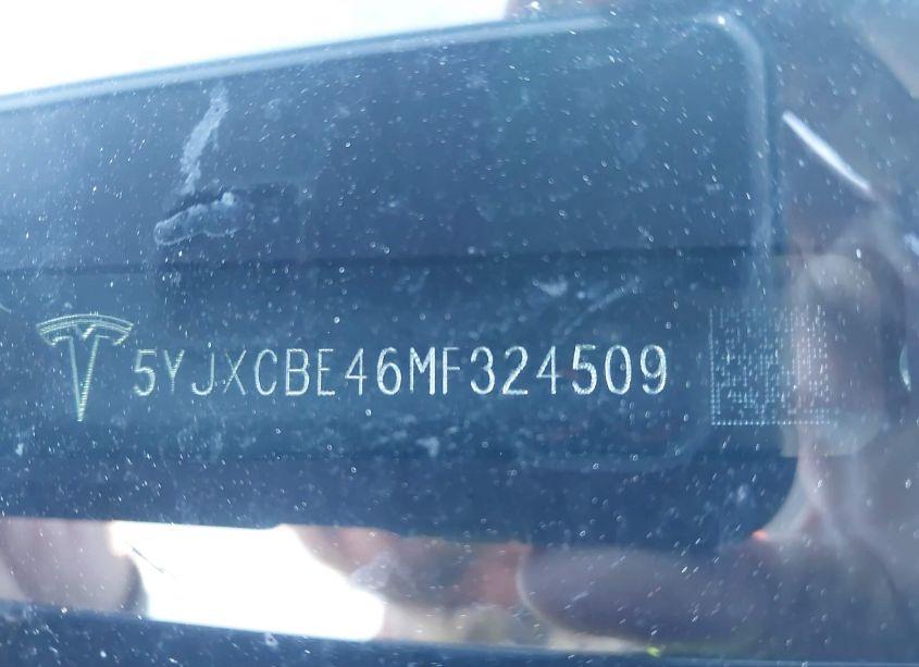 Photo 9 of 2021 Tesla Model X PERFORMANCE DUAL MOTOR ALL-WHEEL DRIVE (VIN 5YJXCBE46MF324509)