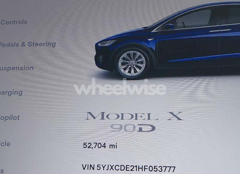 Photo 16 of 2017 Tesla Model X 100D/75D/90D (VIN 5YJXCDE21HF053777)