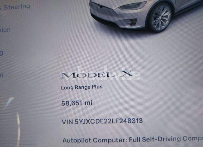 Photo 7 of 2020 Tesla Model X LONG RANGE DUAL MOTOR ALL-WHEEL DRIVE/LONG RANGE PLUS DUAL MOTOR ALL-WHEEL DRIVE (VIN 5YJXCDE22LF248313)