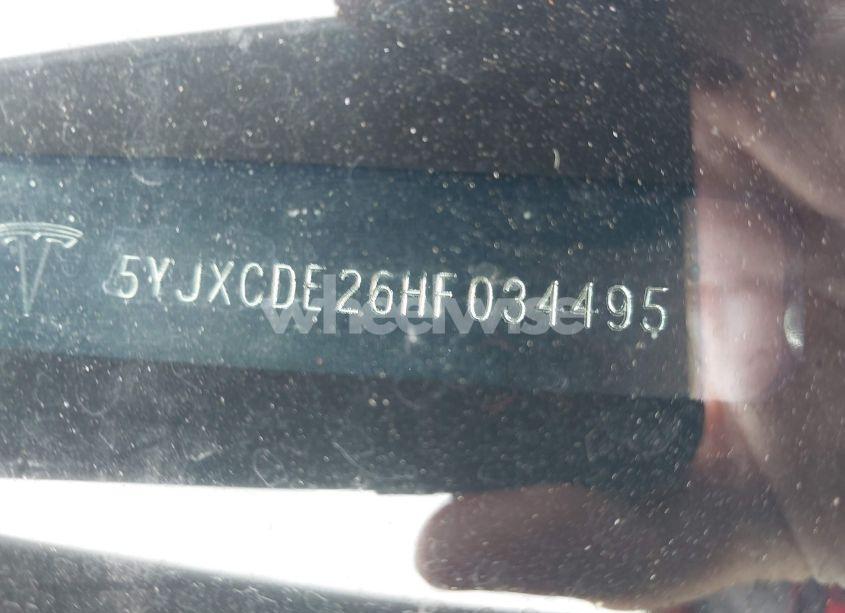 Photo 9 of 2017 Tesla Model X 100D/75D/90D (VIN 5YJXCDE26HF034495)