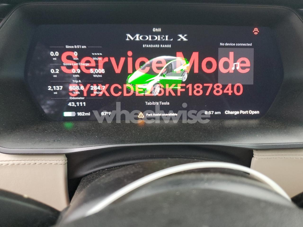 Photo 9 of 2019 TESLA MODEL X (VIN 5YJXCDE26KF187840)