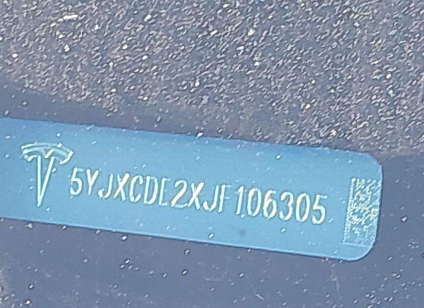 Photo 9 of 2018 Tesla Model X 100D/75D/P100D (VIN 5YJXCDE2XJF106305)