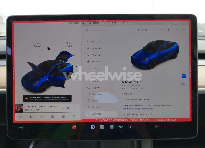 Photo 15 of 2021 Tesla Model Y LONG RANGE DUAL MOTOR ALL-WHEEL DRIVE (VIN 5YJYGAEE0MF185053)