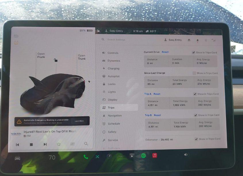 Photo 7 of 2021 Tesla Model Y LONG RANGE DUAL MOTOR ALL-WHEEL DRIVE (VIN 5YJYGAEE2MF273201)