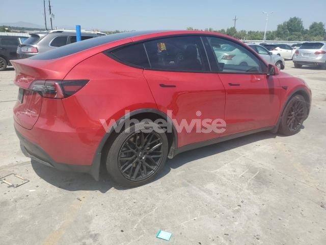 Photo 2 of 2021 TESLA MODEL Y (VIN 5YJYGAEE3MF146313)