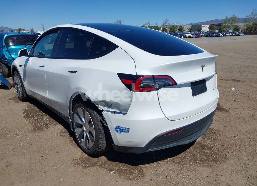 Photo 3 of 2021 Tesla Model Y LONG RANGE DUAL MOTOR ALL-WHEEL DRIVE (VIN 5YJYGAEE3MF172961)