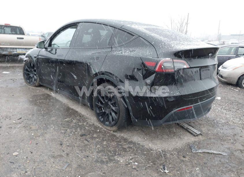 Photo 3 of 2021 Tesla Model Y LONG RANGE DUAL MOTOR ALL-WHEEL DRIVE (VIN 5YJYGAEE5MF228673)