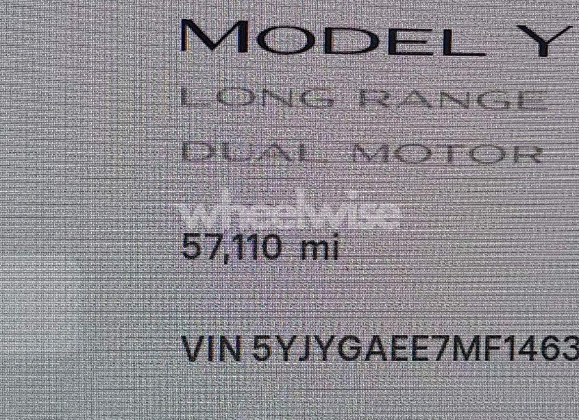 Photo 15 of 2021 Tesla Model Y LONG RANGE DUAL MOTOR ALL-WHEEL DRIVE (VIN 5YJYGAEE7MF146315)