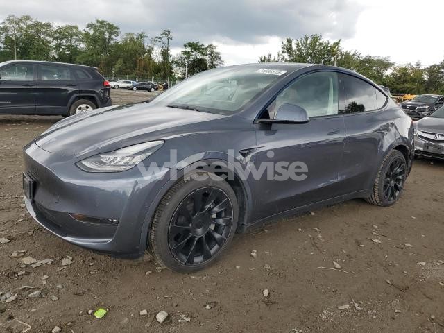 Photo 12 of 2021 TESLA MODEL Y (VIN 5YJYGAEEXMF136734)