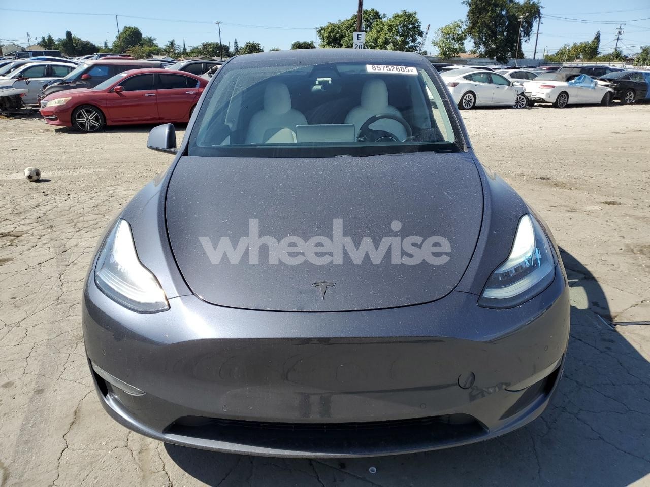 Photo 5 of 2021 TESLA MODEL Y (VIN 5YJYGDEE0MF065951)