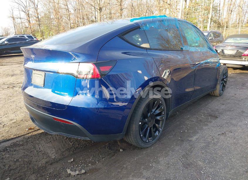 Photo 4 of 2021 Tesla Model Y LONG RANGE DUAL MOTOR ALL-WHEEL DRIVE (VIN 5YJYGDEE0MF198841)