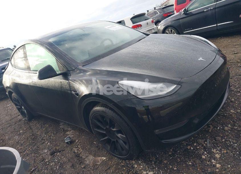2021 Tesla Model Y LONG RANGE DUAL MOTOR ALL-WHEEL DRIVE (VIN 5YJYGDEE0MF201432) main photo
