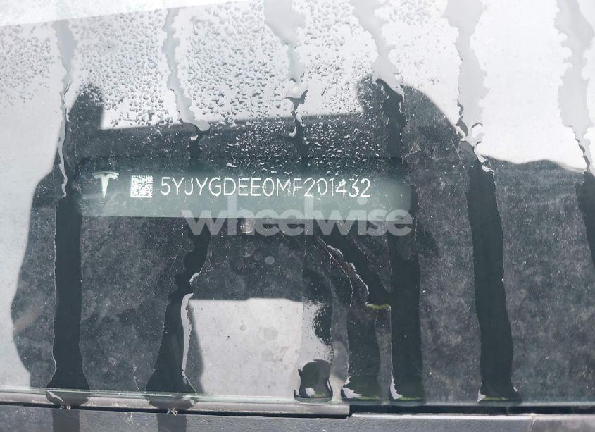 Photo 9 of 2021 Tesla Model Y LONG RANGE DUAL MOTOR ALL-WHEEL DRIVE (VIN 5YJYGDEE0MF201432)