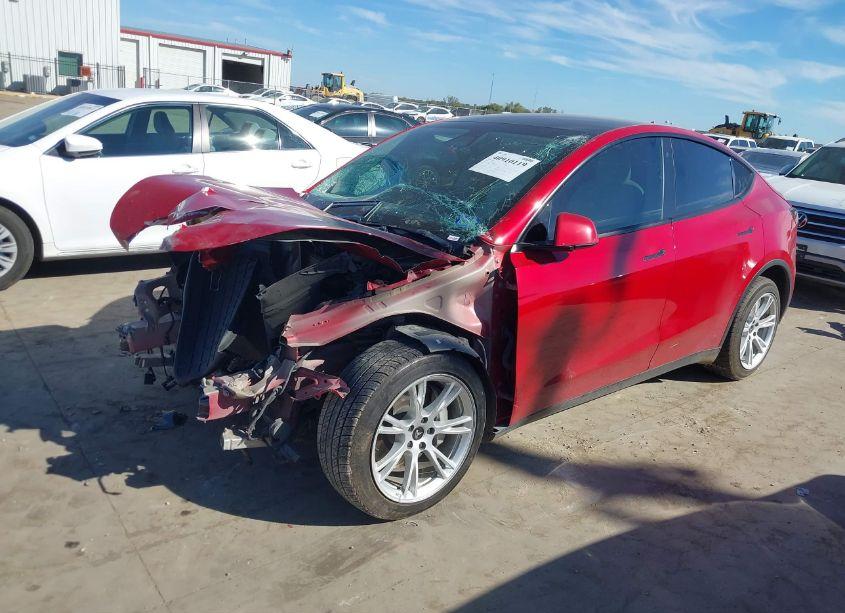 Photo 2 of 2020 Tesla Model Y LONG RANGE DUAL MOTOR ALL-WHEEL DRIVE (VIN 5YJYGDEE1LF049708)