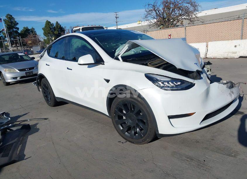2020 Tesla Model Y LONG RANGE DUAL MOTOR ALL-WHEEL DRIVE (VIN 5YJYGDEE1LF058392) main photo