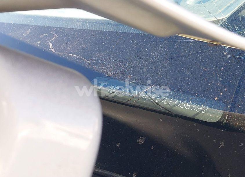 Photo 9 of 2020 Tesla Model Y LONG RANGE DUAL MOTOR ALL-WHEEL DRIVE (VIN 5YJYGDEE1LF058392)