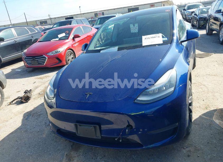 Photo 13 of 2021 Tesla Model Y LONG RANGE DUAL MOTOR ALL-WHEEL DRIVE (VIN 5YJYGDEE1MF060385)