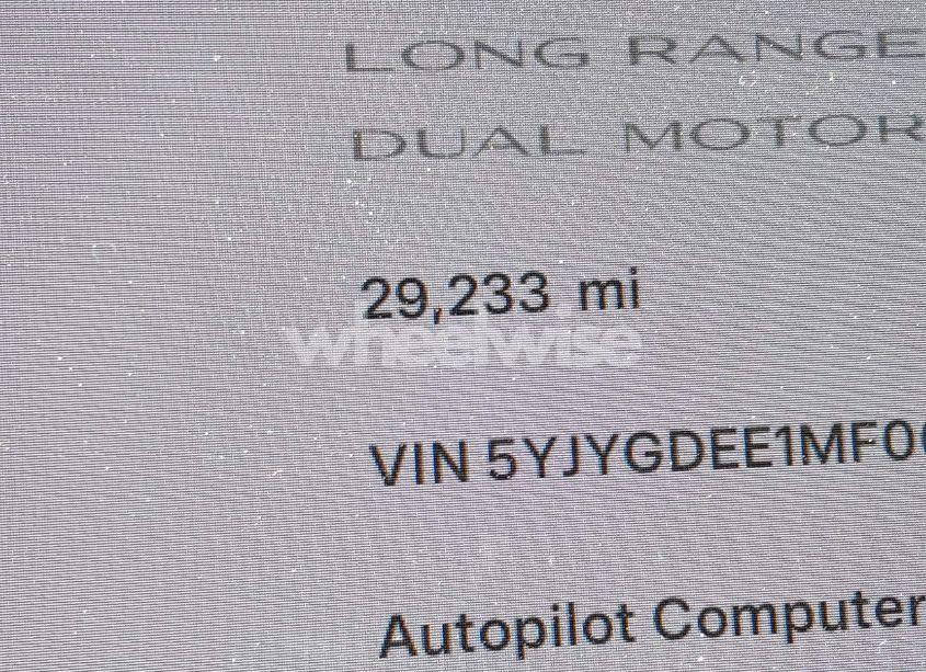 Photo 15 of 2021 Tesla Model Y LONG RANGE DUAL MOTOR ALL-WHEEL DRIVE (VIN 5YJYGDEE1MF068681)