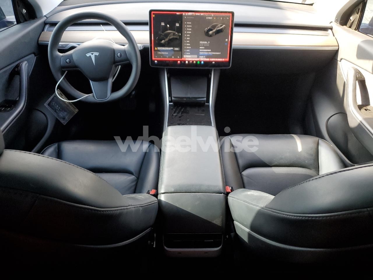 Photo 8 of 2021 TESLA MODEL Y (VIN 5YJYGDEE1MF095377)