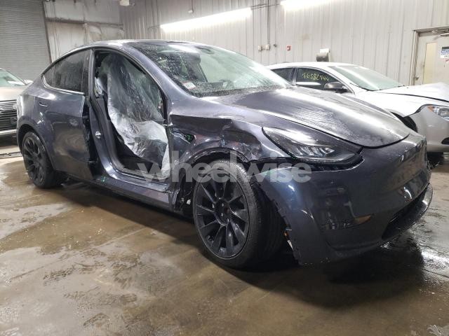 2021 TESLA MODEL Y (VIN 5YJYGDEE1MF100254) main photo