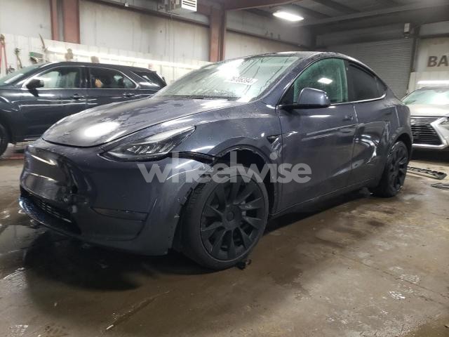 Photo 6 of 2021 TESLA MODEL Y (VIN 5YJYGDEE1MF100254)