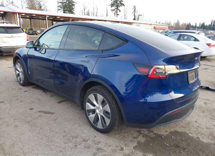 Photo 3 of 2021 Tesla Model Y LONG RANGE DUAL MOTOR ALL-WHEEL DRIVE (VIN 5YJYGDEE1MF108483)