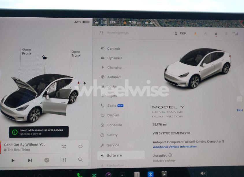 Photo 7 of 2021 Tesla Model Y LONG RANGE DUAL MOTOR ALL-WHEEL DRIVE (VIN 5YJYGDEE1MF152256)