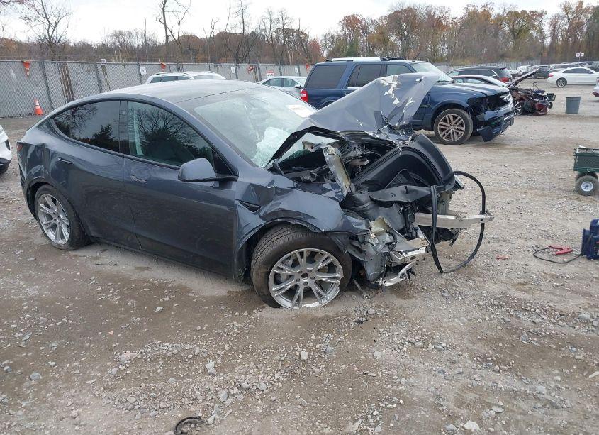 2020 Tesla Model Y LONG RANGE DUAL MOTOR ALL-WHEEL DRIVE (VIN 5YJYGDEE2LF026230) main photo