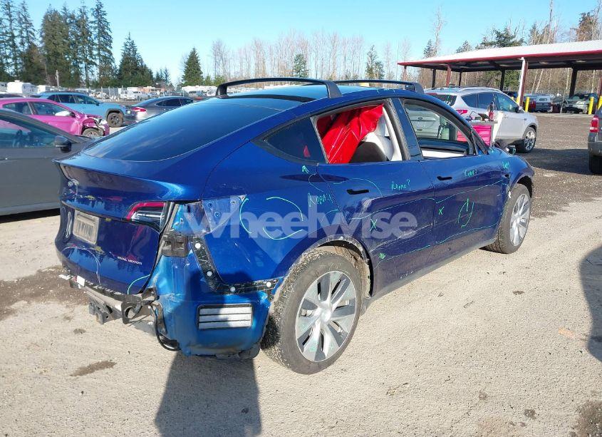 Photo 4 of 2020 Tesla Model Y LONG RANGE DUAL MOTOR ALL-WHEEL DRIVE (VIN 5YJYGDEE2LF031136)
