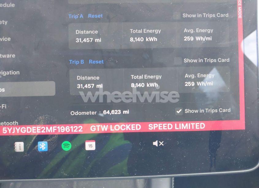 Photo 7 of 2021 Tesla Model Y LONG RANGE DUAL MOTOR ALL-WHEEL DRIVE (VIN 5YJYGDEE2MF196122)