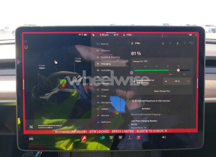 Photo 16 of 2021 Tesla Model Y LONG RANGE DUAL MOTOR ALL-WHEEL DRIVE (VIN 5YJYGDEE2MF254391)
