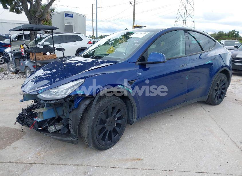 Photo 2 of 2020 Tesla Model Y LONG RANGE DUAL MOTOR ALL-WHEEL DRIVE (VIN 5YJYGDEE3LF029556)