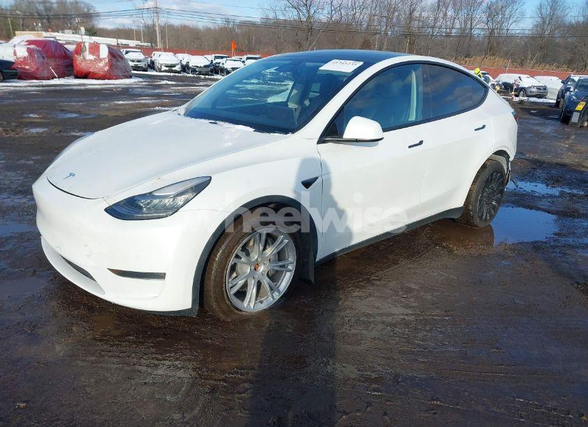 Photo 2 of 2020 Tesla Model Y LONG RANGE DUAL MOTOR ALL-WHEEL DRIVE (VIN 5YJYGDEE3LF044932)