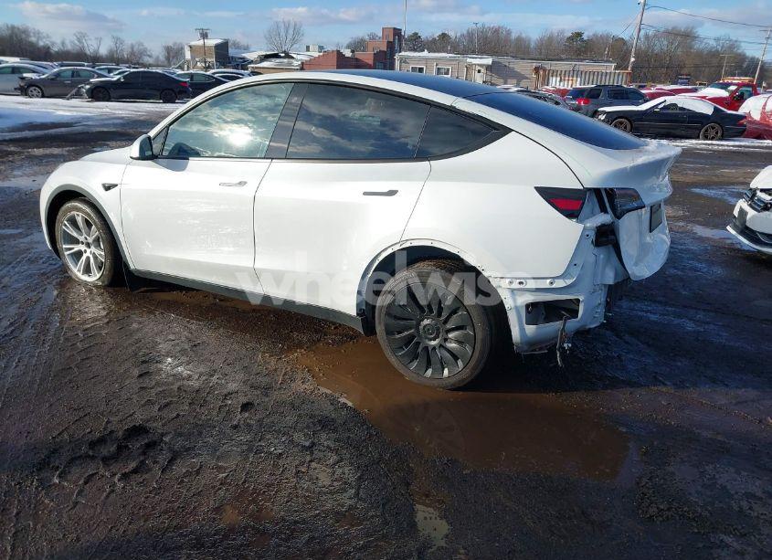 Photo 3 of 2020 Tesla Model Y LONG RANGE DUAL MOTOR ALL-WHEEL DRIVE (VIN 5YJYGDEE3LF044932)