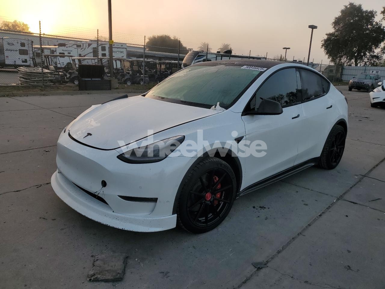 2020 TESLA MODEL Y (VIN 5YJYGDEE3LF059267) main photo