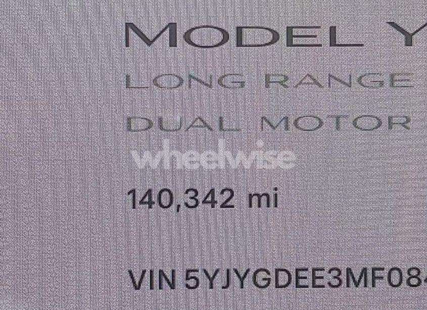 Photo 15 of 2021 Tesla Model Y LONG RANGE DUAL MOTOR ALL-WHEEL DRIVE (VIN 5YJYGDEE3MF084686)