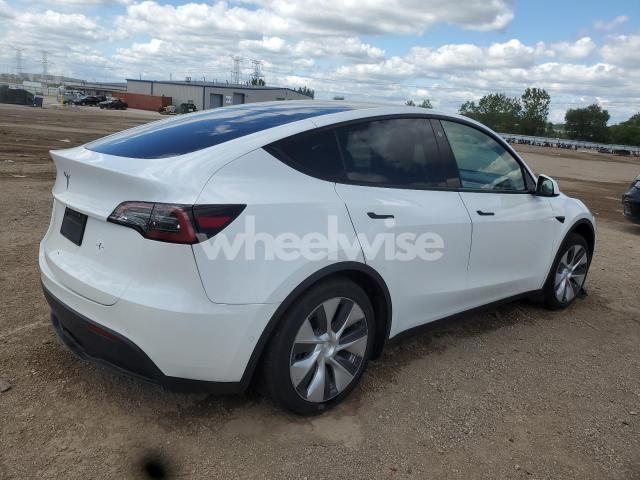 Photo 2 of 2021 TESLA MODEL Y (VIN 5YJYGDEE3MF148774)