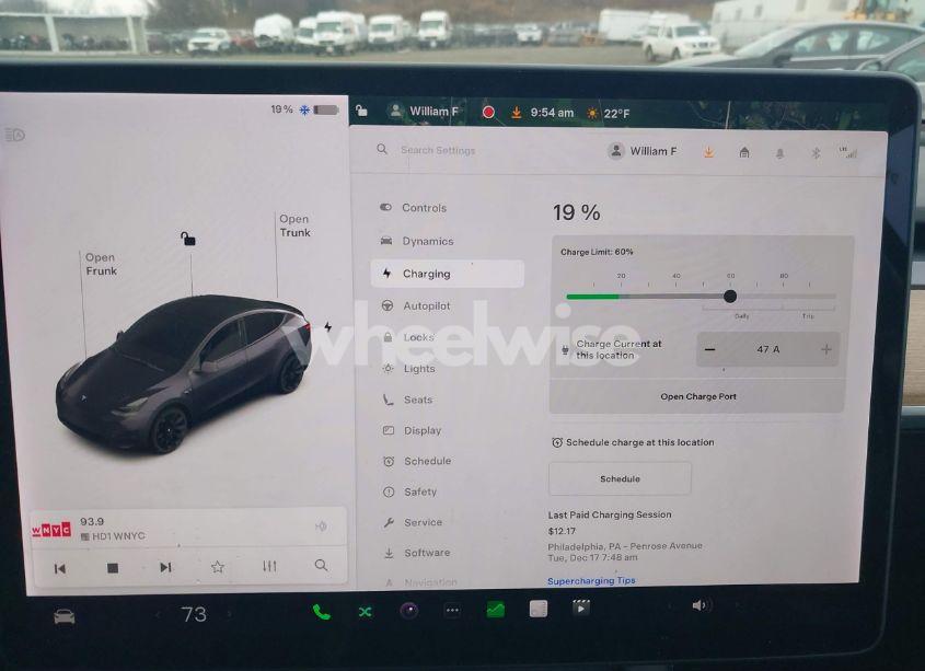 Photo 17 of 2021 Tesla Model Y LONG RANGE DUAL MOTOR ALL-WHEEL DRIVE (VIN 5YJYGDEE3MF190507)
